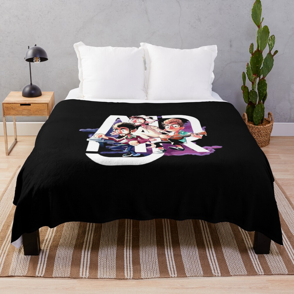 Ajr Band Throw Blanket Official Ajr Band Store