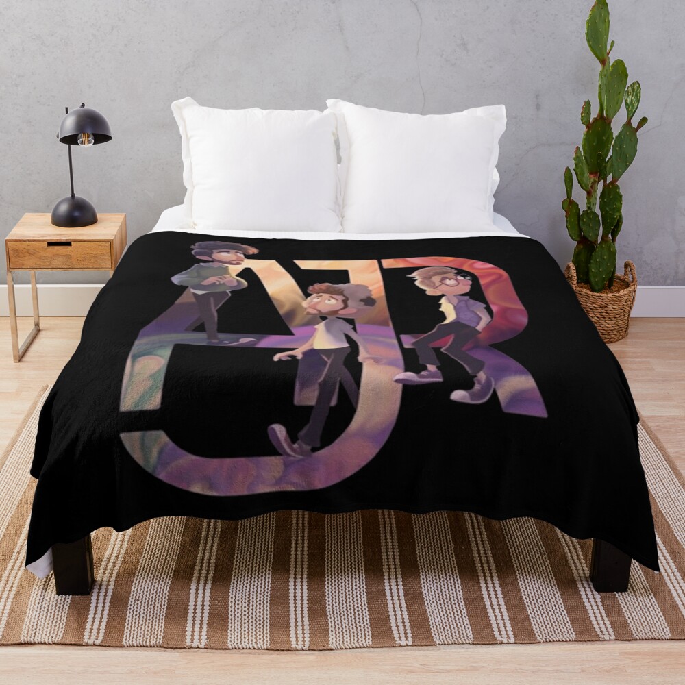 Ajr Band Throw Blanket Official Ajr Band Store