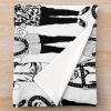 Ajr Band Black Outline Throw Blanket Official Ajr Band Store