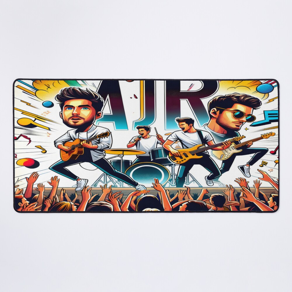 Ajr Concert Mouse Pad Official Ajr Band Store