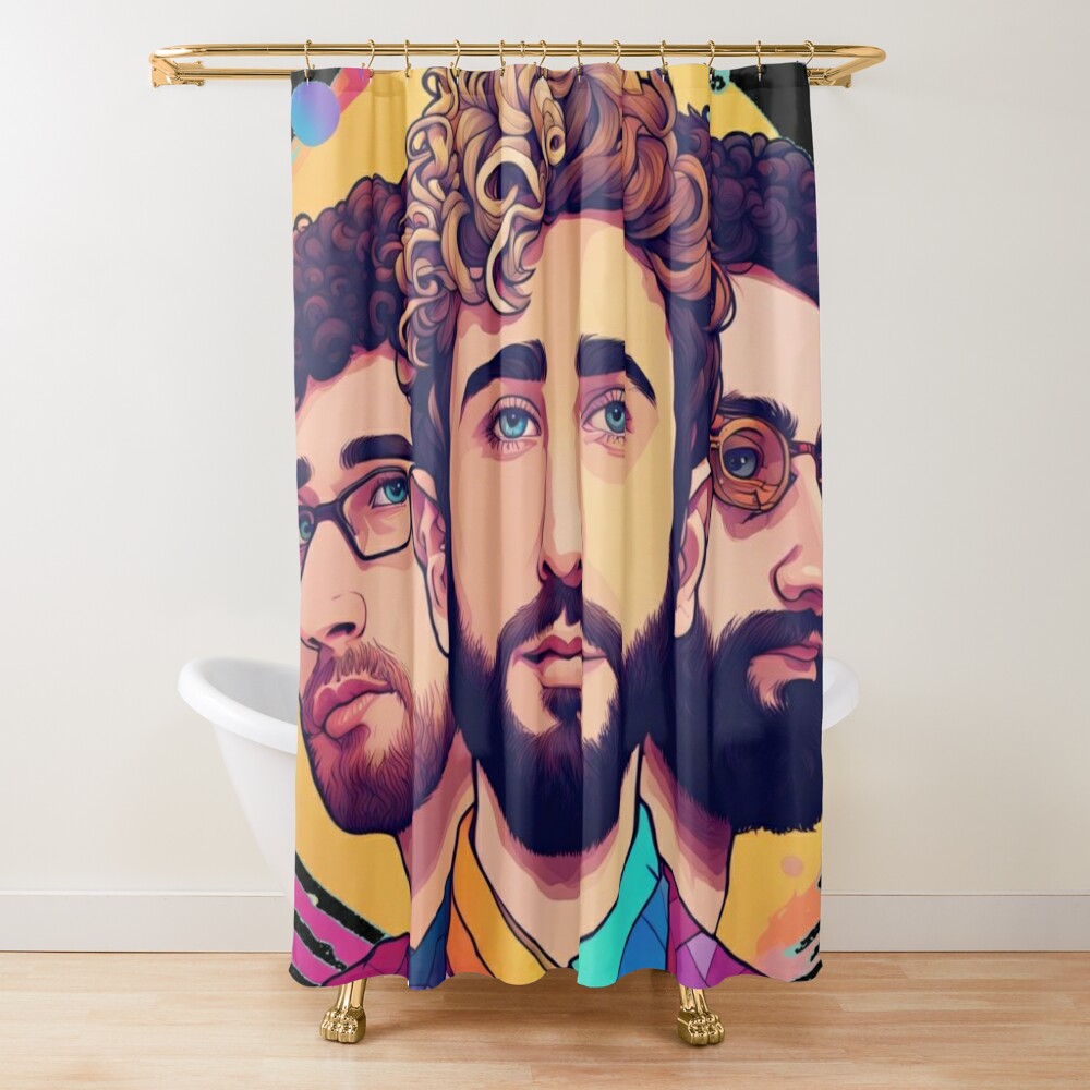 Ajr Band Shower Curtain Official Ajr Band Store