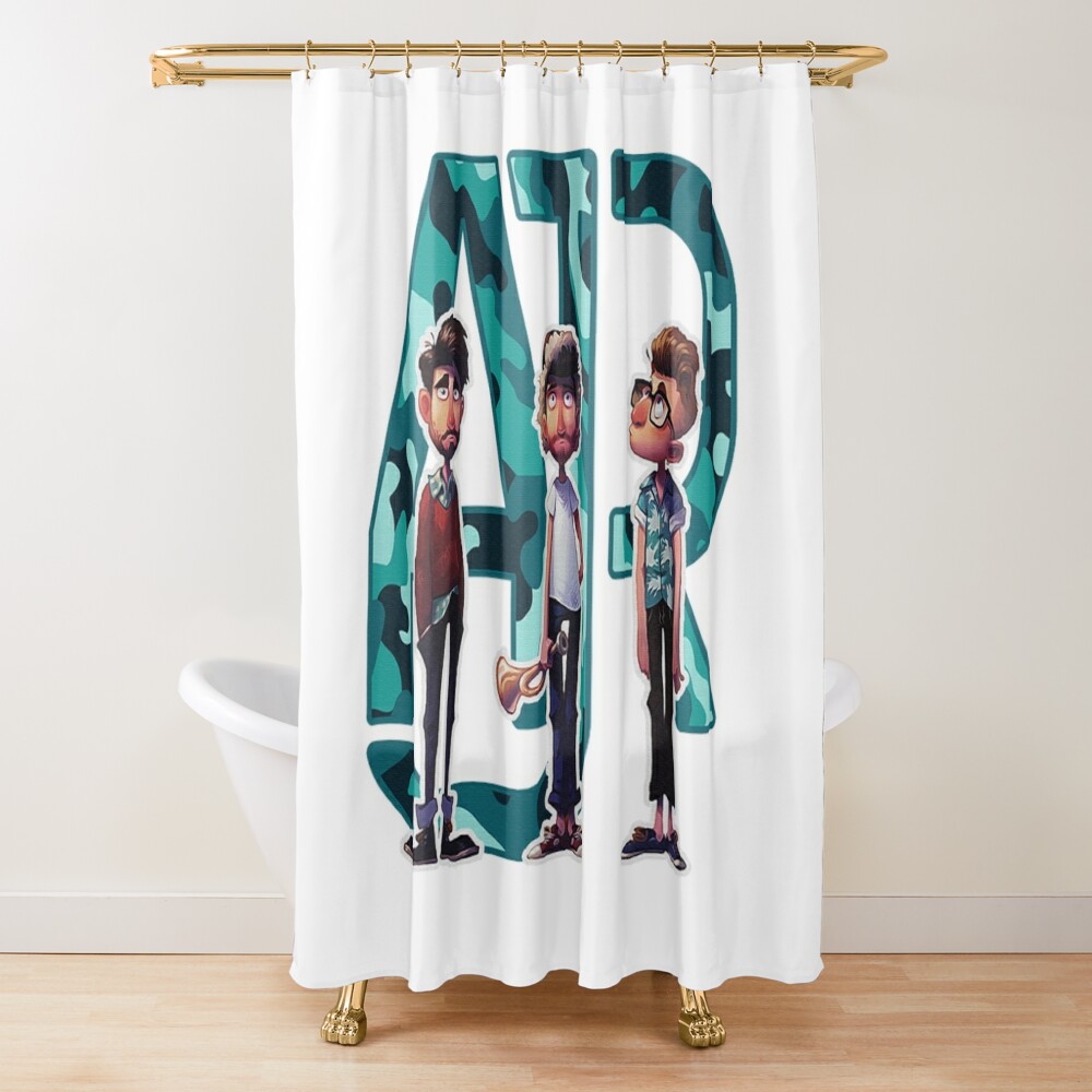 Ajr Tour Store Shower Curtain Official Ajr Band Store