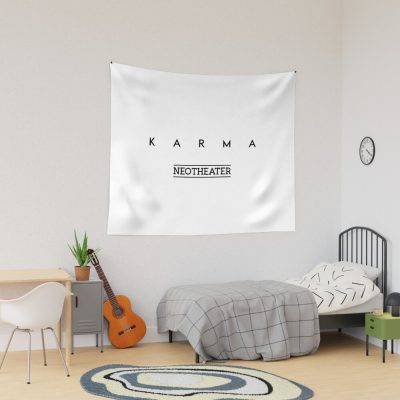 Karma Neotheater (Black Logo) Tapestry Official Ajr Band Store